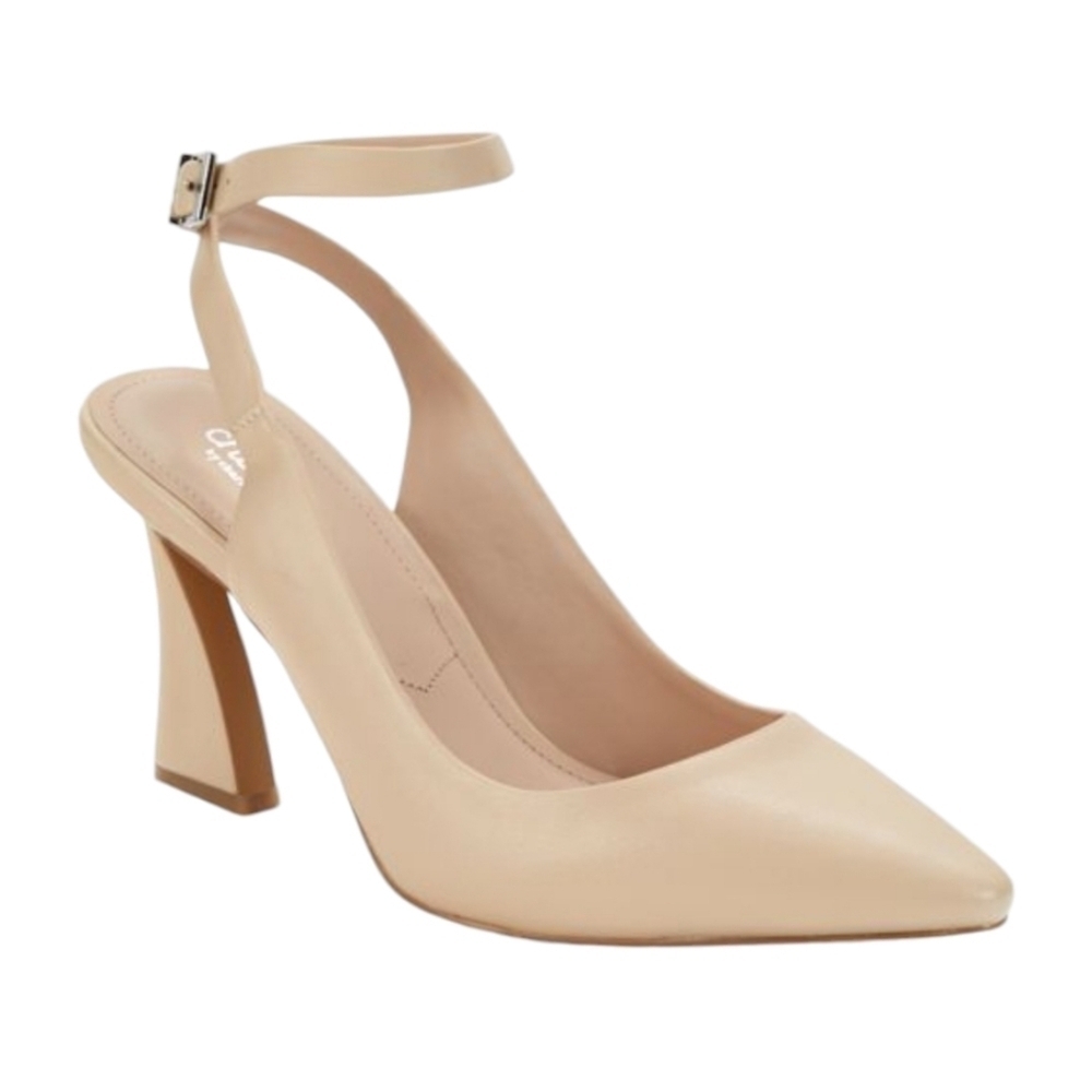 Charles by Charles David Flange Heel Ankle Strap Heels Size 10 M
